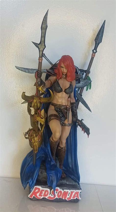 Red Sonja By Creative Geek Mb D Model D Printable Cgtrader