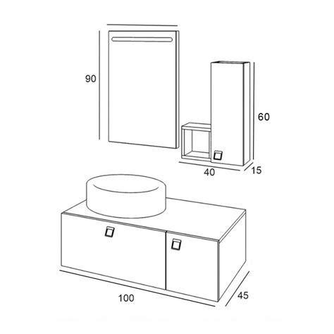 Euromart Denko Oris Cm Banyo Dolab