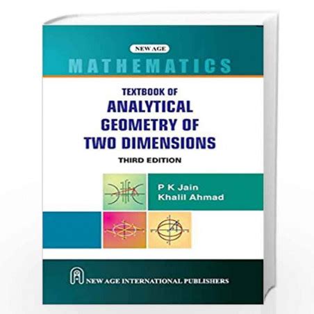 A Textbook Of Analytical Geometry Of Two Dimensions By Jain P K Buy