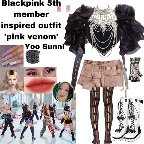 Blackpink 5th Member Inspired Outfit Pink Venom Ropa Para Concierto Ropa Ropa Estética