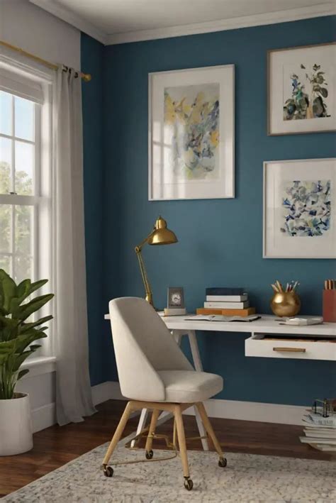 How do you use color to make a small home office feel larger? - West ...