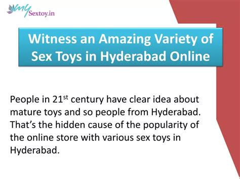 PPT Sex Toys In Hyderabad Mysextoy PowerPoint Presentation Free