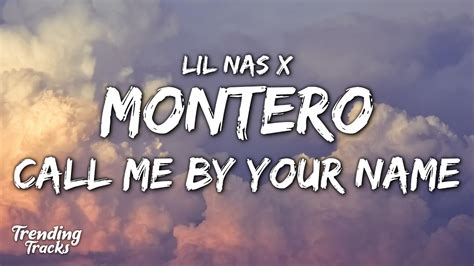 Lil Nas X Montero Call Me By Your Name Clean Lyrics Youtube Music