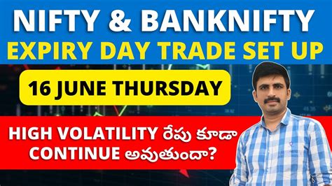 263 Nifty Banknifty Prediction 16th June Expiry Day Trading Stocks For