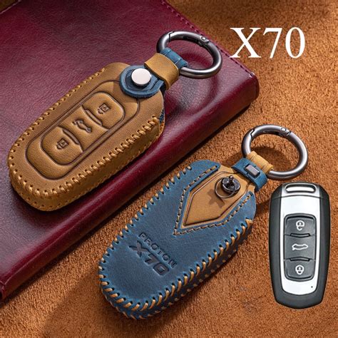 Sarung Kunci For Proton X Keyless Remote Key Cover Leather Case