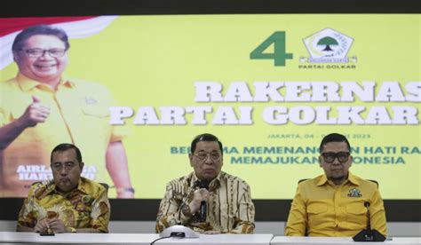 Persiapan Rakernas Partai Golkar