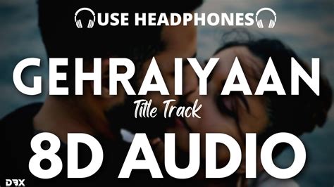 Gehraiyaan Title Track D Audio Deepika Padukone Siddhant Ananya