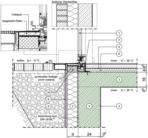 Detail Architecture Architectural Section Construction Drawings