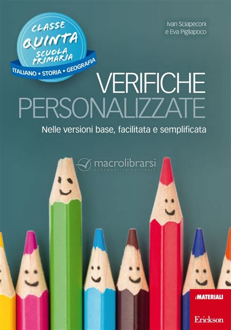 Verifiche Personalizzate Classe Quinta Libro Di Ivan Sciapeconi