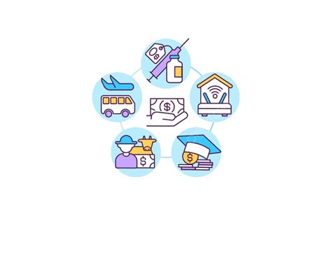 Supporting Industry Sectors Concept Icon With Text Logo Economic Icon