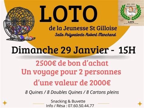 Loto à Saint Gilles Agenda des lotos dans le Gard prés de Nîmes