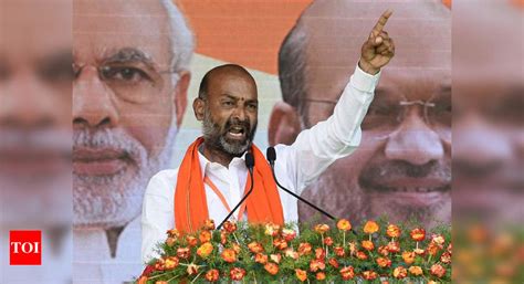 Telangana BJP Chief Slams CM Over MLC Polls Hyderabad News Times Of