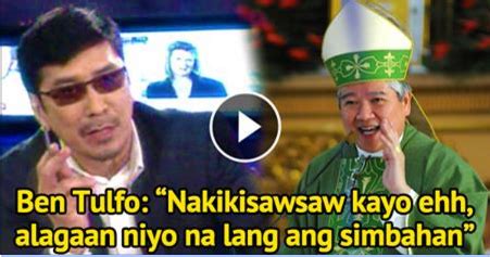 A Strong Message To CBCP! By Ben Tulfo. What He Said Was Unbelievable!