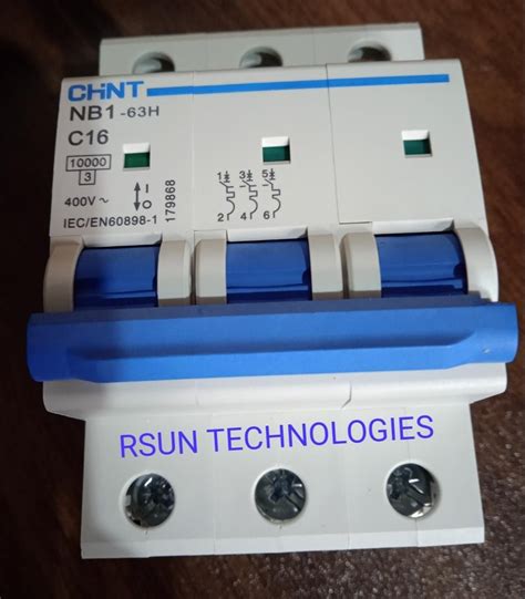 Chint Mcb Chint Circuit Breaker Latest Price Dealers Retailers In