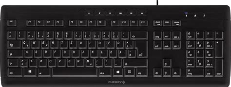 Cherry Stream T Eu Layout Usb Keyboard Qwertz T Grey Ergonomic