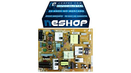 PLACA FONTE PHILIPS 43PUG6102 78 715G7350 P01 005 002S