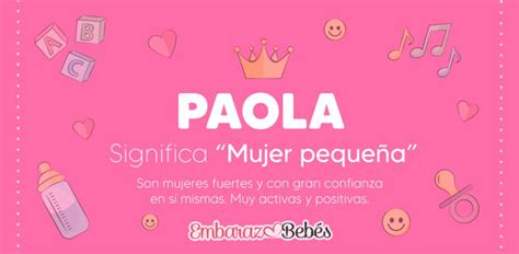 Paola Nombre Origen Significado Y Personalidad