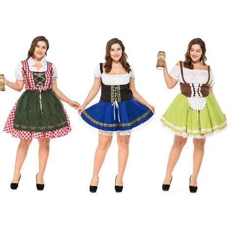 Duitse Oostenrijkse Bavarische Traditionele Dirndl Jurk Oktoberfest