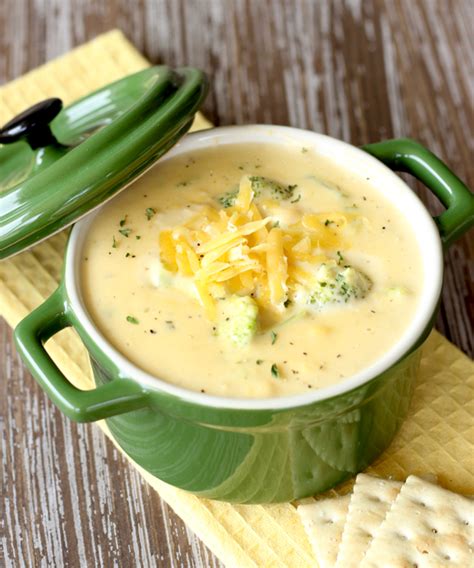 Easy Crockpot Broccoli Cheese Soup Recipe The Best The Frugal Girls