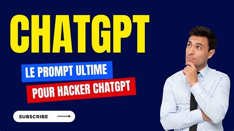 Chatgpt Prompt La Cl Ultime Pour Ma Triser Le Prompt Engineering Et