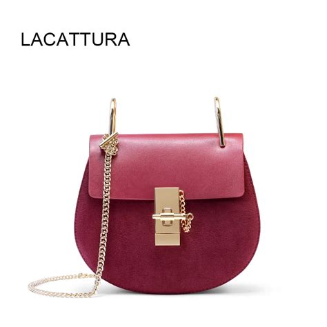 Lacattura Hot Sale Famous Brand Design Women Handbag High Quality