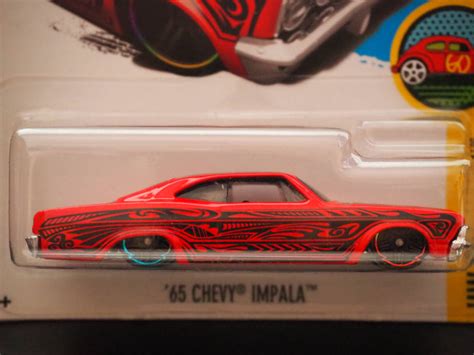 Yahoo オークション HOT WHeeLs CHEVY INPALA GRAPHIC 赤 シボレ