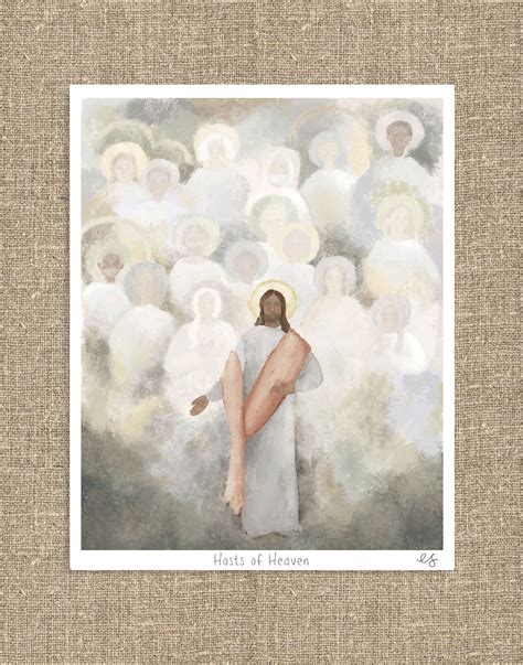 ‘hosts Of Heaven Print Emily Shay Fine Art