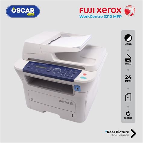 Printer Fuji Xerox Workcentre 3210 Mono Print Scan Copy Fax Adf F4 Lazada Indonesia