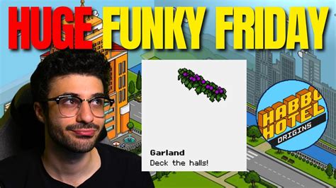 Funky Friday Garlands Habbo Hotel Origins Youtube