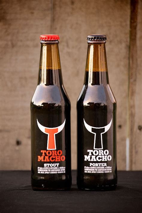 Dise O De Etiqueta Para Cerveza Artesanal Toro Macho More Beer All