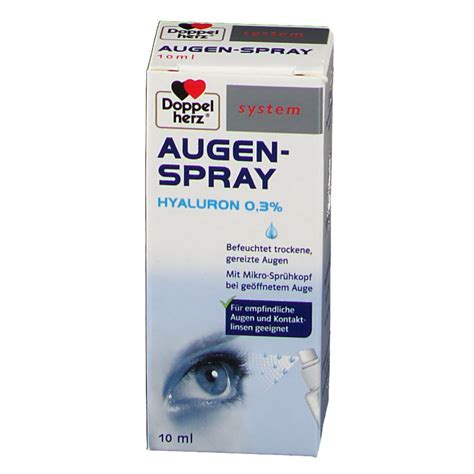 Doppelherz System Augenspray Hyaluron Ml Shop Apotheke