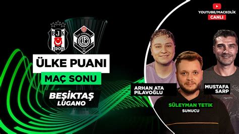 Be Ikta Fc Lugano Konferans Ligi Ma Sonu Lke Puan Youtube