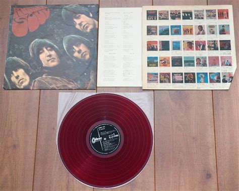 The Beatles Rubber Soul 1st Japan Red Wax Stereo Catawiki