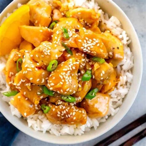 Chinese Orange Chicken Recipe Jessica Gavin