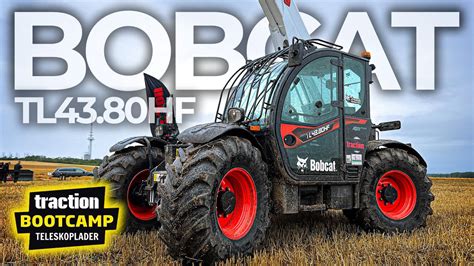 POV Lets Drive Mit Dem Bobcat TL43 80HF Unterwegs Auf Dem Acker