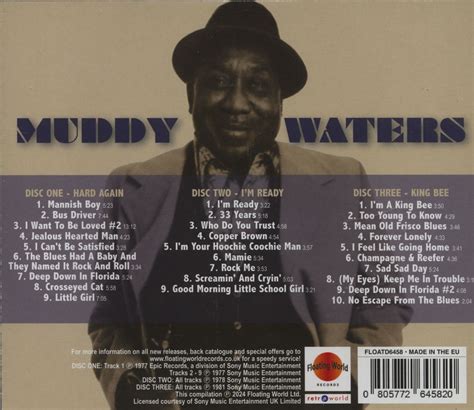 muddy waters cd hard  im ready king bee  cd bear family