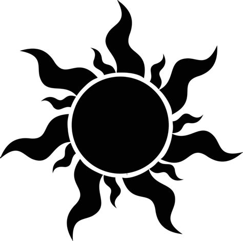 Black Sun Vector Art Icons And Graphics For Free Download