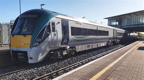 Irish Rail Class Intercity Train Park West Cherry