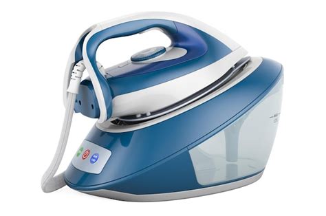 Premium Photo Steam Generator Iron Steam Station Iron 3d Rendering