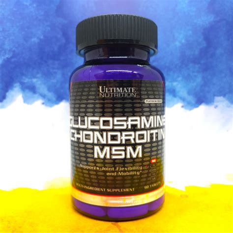 Ultimate Nutrition Glucosamine Chondroitin MSM 90 таблеток, купити ...