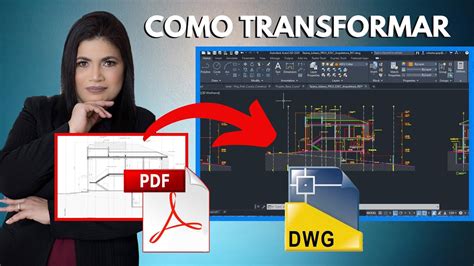 Autocad Aula Como Importar Converter Pdf Para Dwg E Ajustar