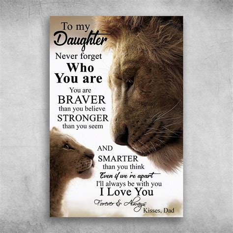 To My Daughter I'll Always Be With You - FridayStuff