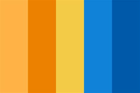 Canva Social Orange Color Palette