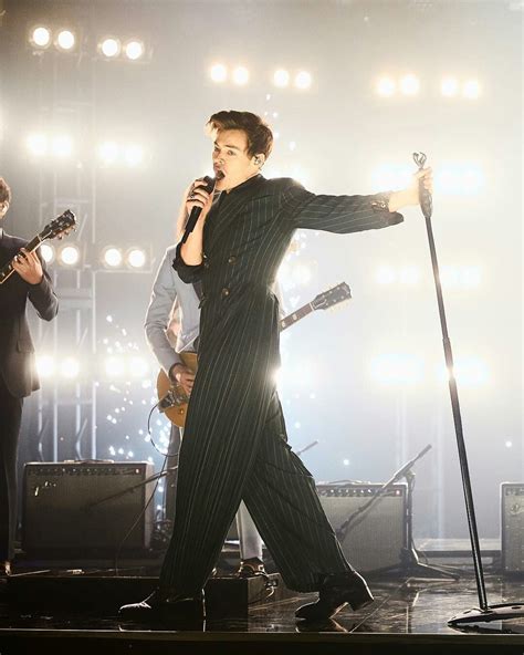 Harry Performing On The Late Late Show With James Corden