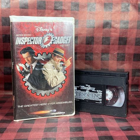 Inspector Gadget VHS 1999 Clamshell Matthew Broderick 786936089899