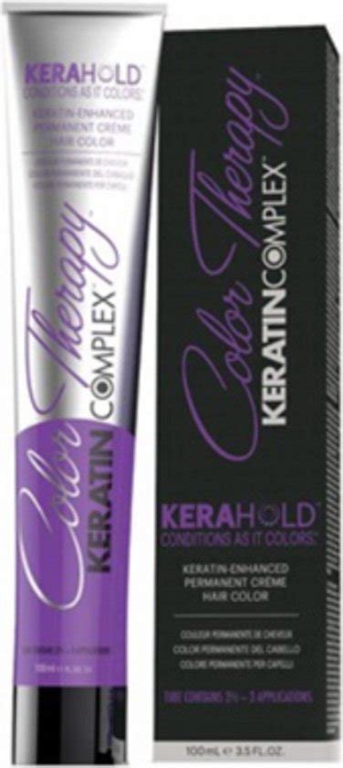 Keratin Complex Kerahold Color Therapy Keratin Enhanced Permanent Crème Hair Color