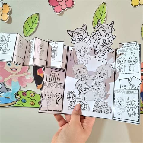 LAPBOOK FOLCLÓRICO Educa Arte Materiais Pedagógicos