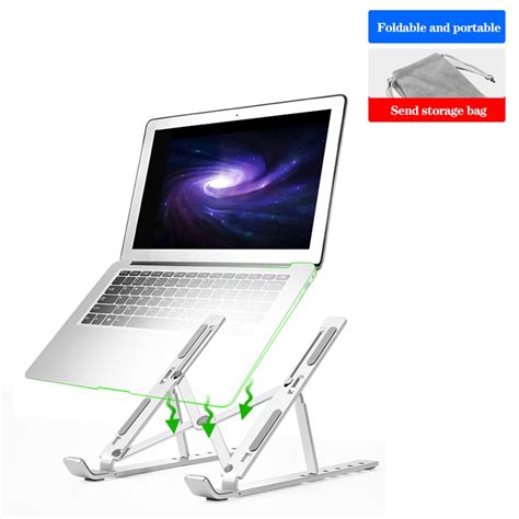 Laptop Stand Hoogte Verstelbare Aluminium Laptop R Grandado