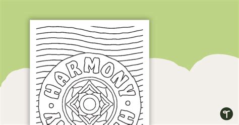 Harmony Day Colouring In Sheets Teach Starter