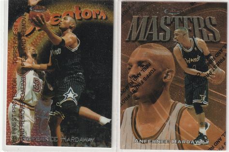 Anfernee Hardaway Topps Finest Masters And Creator Bronze W